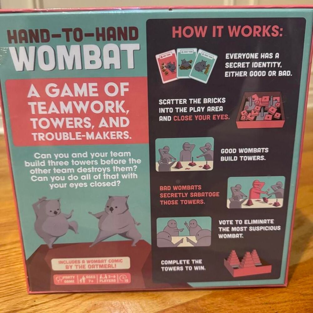 Hand-to-Hand Wombat - Picture 2 of 2
